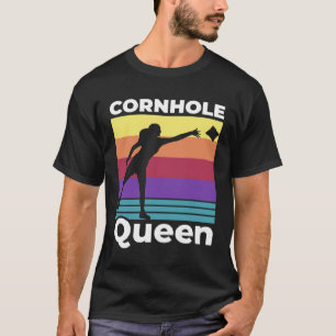 Camiseta Cornhole Queen Cornhole Cornhole Cornhole Champion