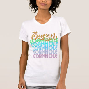 Camiseta Cornhole Queen T-Shirt