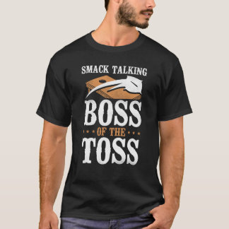 Camiseta Cornhole Team Bean Bag Player Champ Smack Talking 