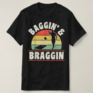 Camiseta Cornhole Team Champion Bean Bag Baggin E Braggin