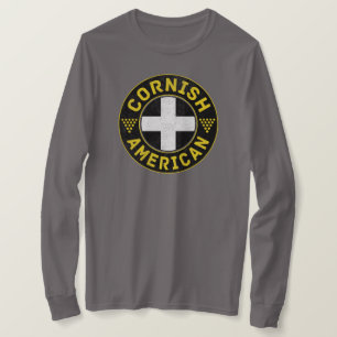 Camiseta Cornish American Flag