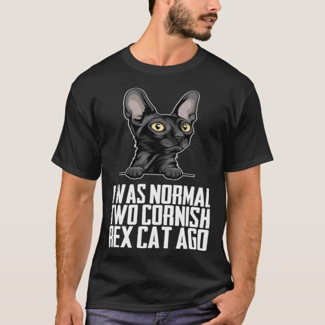Camiseta Cornish Rex Cornish Rex gato Cornish Rex mamãe (Frente)