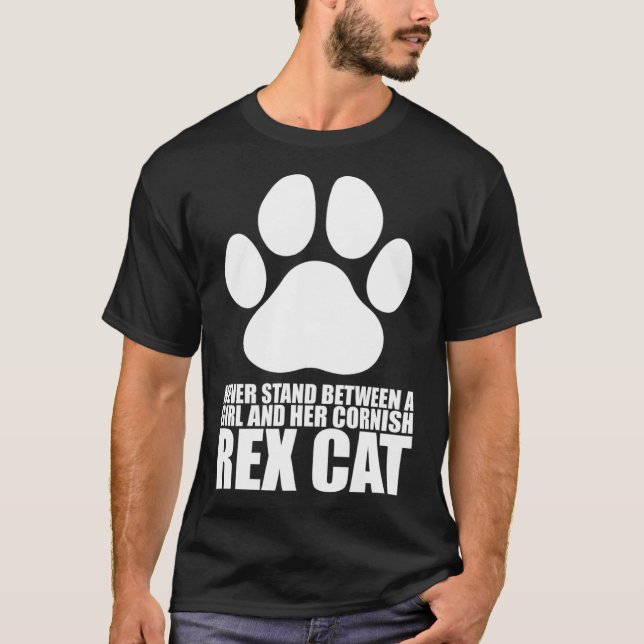 Camiseta Cornish Rexs Cornish Rex cat Cornish Rex mãe (Frente)