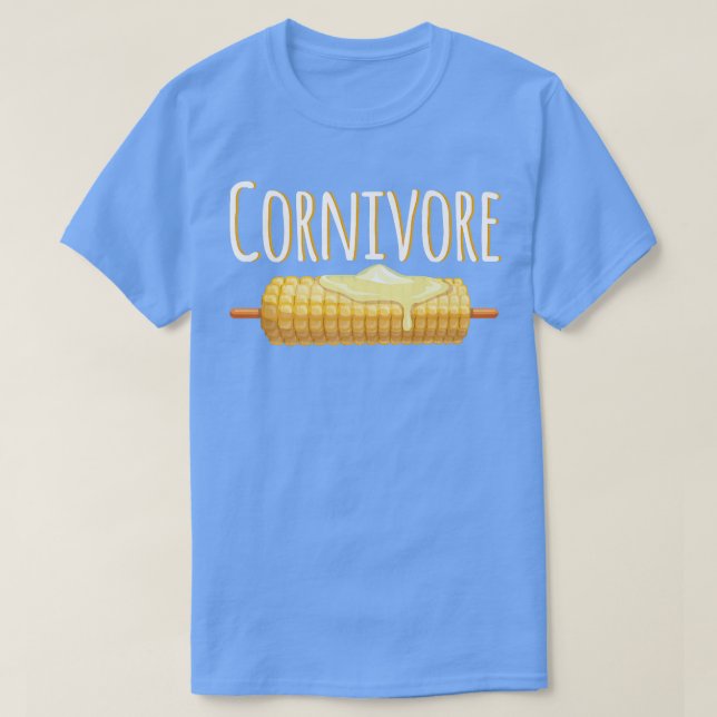 Camiseta Cornivore Corn Saudável Vegetal (Frente do Design)