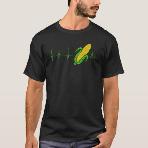 Camiseta Corno Coronário No Dia Do Cob Meme Milho Engraçado