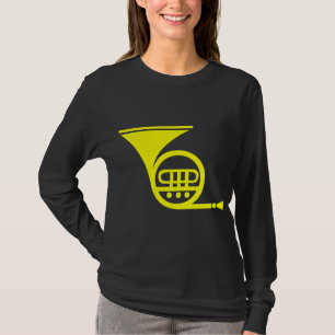 Camiseta Corno de França - Amarelo