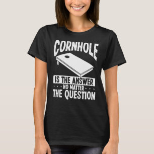 Camiseta Corno do Jogador Cornhole é o Corno de Resposta