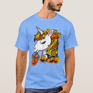 Camiseta Corno Docente Bonito Unicorn Halloween Engraçado U