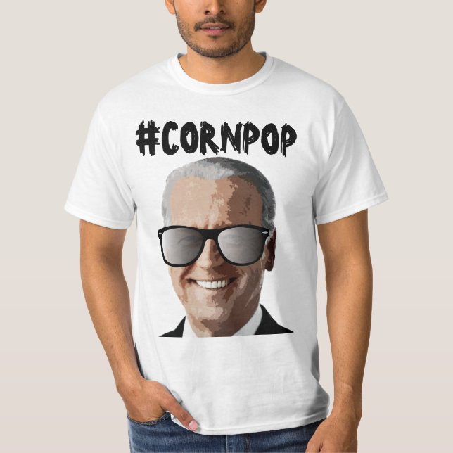 CAMISETA CORNPOP JOE BIDEN T SHIRTS (Frente)