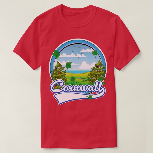 Camiseta Cornualha (Frente do Design)