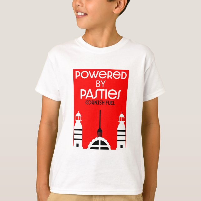 Camiseta Cornwall Cornish Pasties Comida Inglesa (Frente)