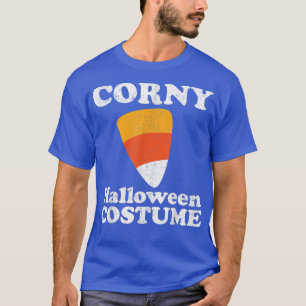 Camiseta Corny Halloween Figurume Engraçado Milho doce Retr