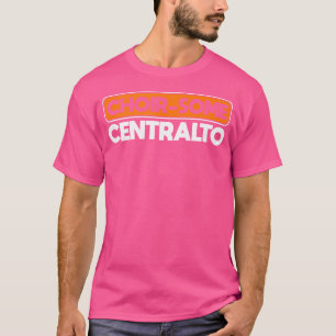 Camiseta Coro-Algum Centralpara Cantor de Ópera