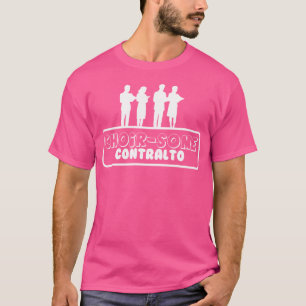 Camiseta Coro Alguma Música Clássica Da Ópera Contralto