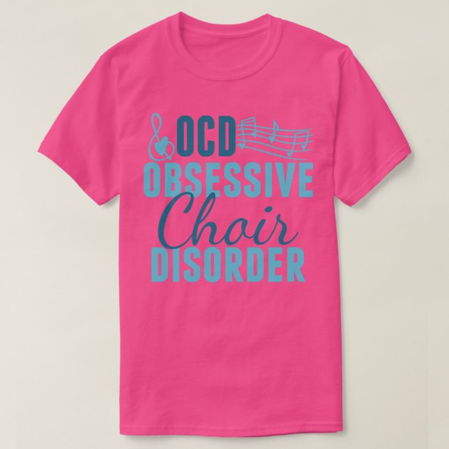 Camiseta Coro Bonito Obcecou Humor (Frente do Design)