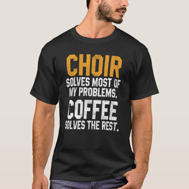 Camiseta Coro Resolve Meus Problemas Mulheres Trepáveis De  (Frente)
