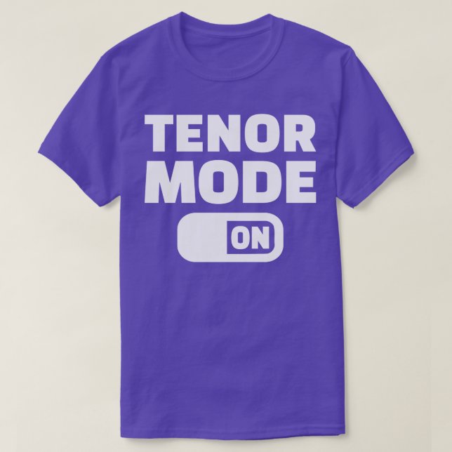 Camiseta Coro Tenor (Frente do Design)