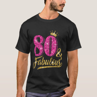 Camiseta Coroa 80 K de 80 80 fabulosa