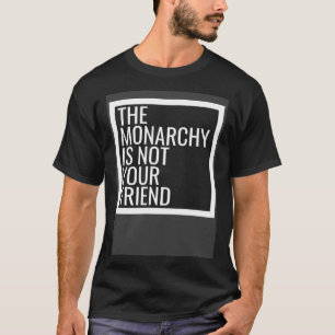 Camiseta Coroa Anti-Real Abolir A Monarquia Não A Minha