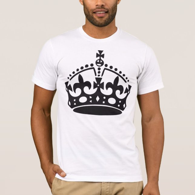 Camiseta Coroa britânica real (Frente)