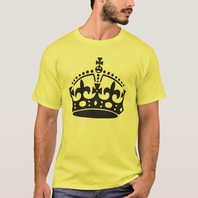 Camiseta Coroa britânica real (Frente)