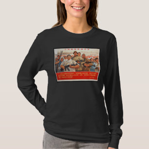 Camiseta Coroa Chinesa Ak 47 Propaganda Comunista Lítio