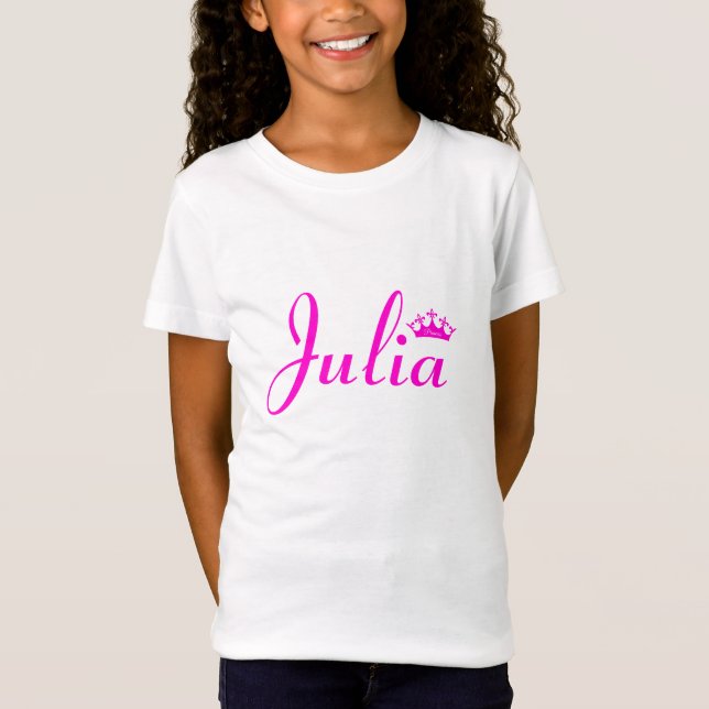 Camiseta Coroa da Princesa (Frente)