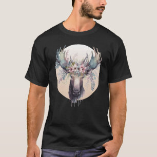 Camiseta Coroa De Coroa De Moso Cortado