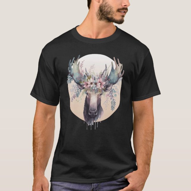 Camiseta Coroa De Coroa De Moso Cortado (Frente)