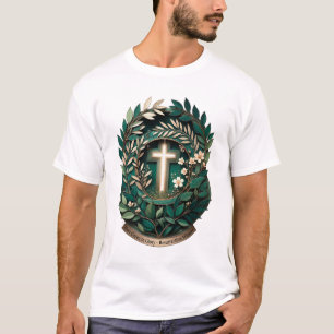 Camiseta Coroa de Glória de Sempre-Verde da Páscoa, Present