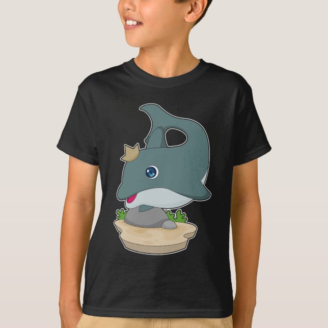 Camiseta Coroa de Golfinho (Frente)