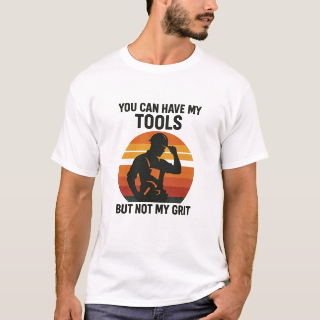 Camiseta Coroa de trabalhadores da construção (Frente)