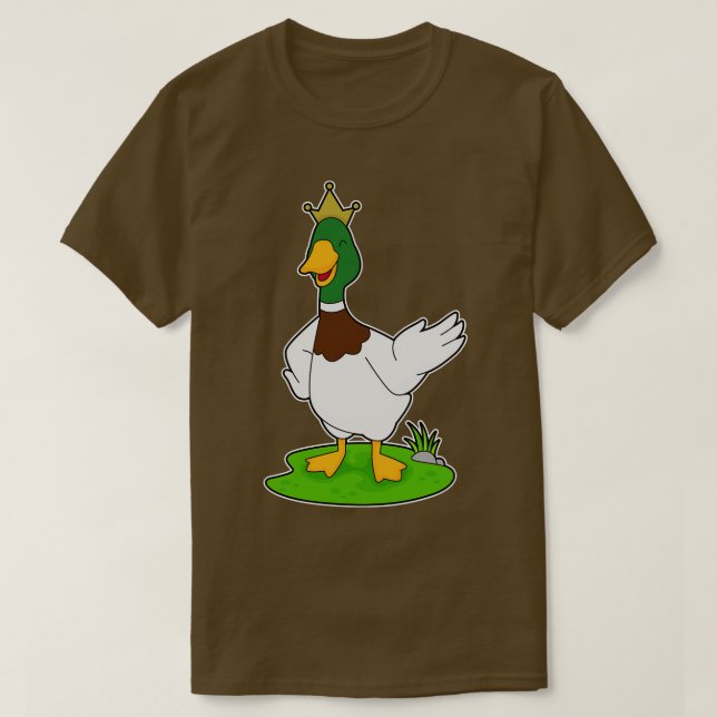 Camiseta Coroa do Rei Pato (Frente do Design)