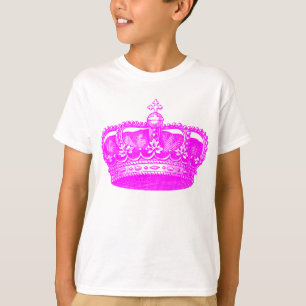 Camiseta Coroa do vintage - cores