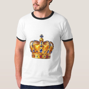 Camiseta Coroa dourada real