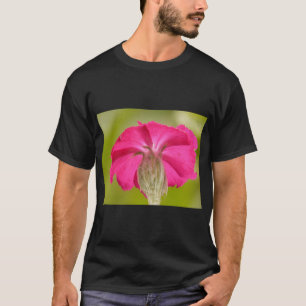 Camiseta Coroa e Carnação Arte Floral