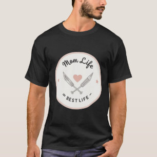Camiseta Coroa Floral Eu Amo Mamãe