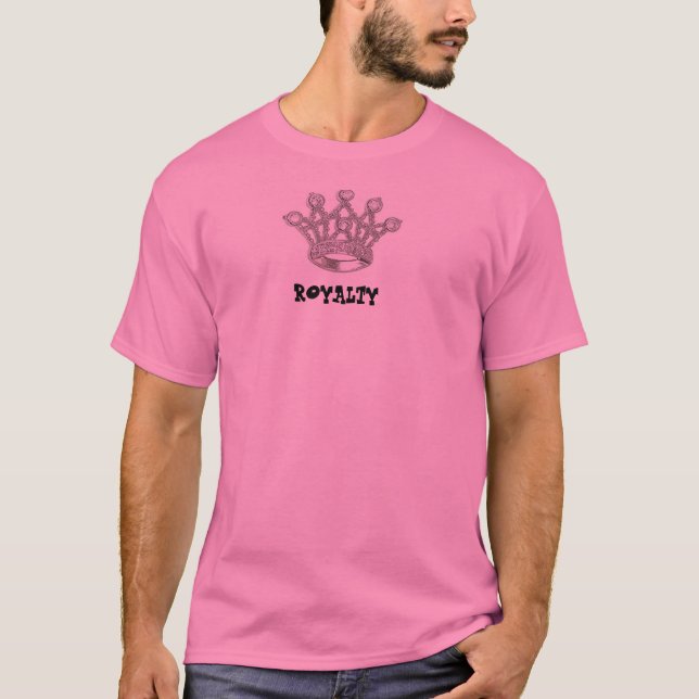 Camiseta coroa-jóia-l, DIREITOS (Frente)