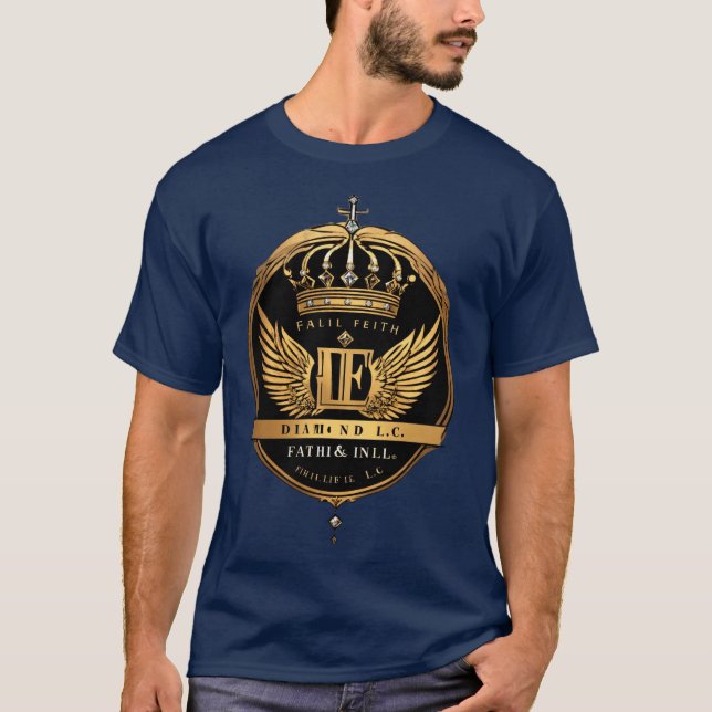 Camiseta coroa majestosa (Frente)