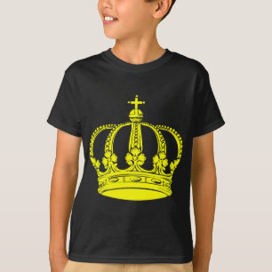 Camiseta Coroa Real 02 - Amarelo