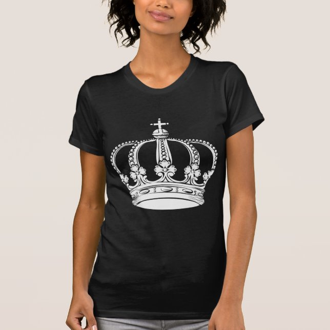 Camiseta Coroa Real 02 - Branco (Frente)