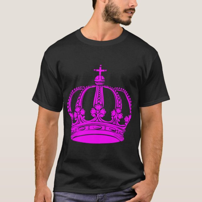 Camiseta Coroa Real 02 - Magenta (Frente)