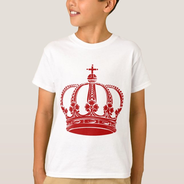 Camiseta Coroa Real 02 - Ruby Red (Frente)