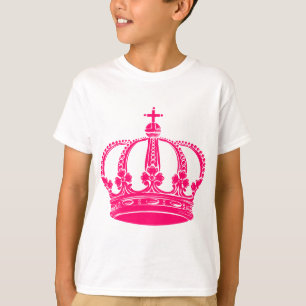 Camiseta Coroa Real 02 - Vermelho Neon