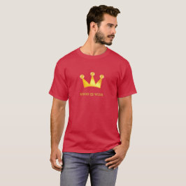 Camiseta Coroa Real da Moda