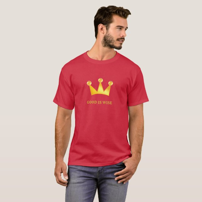 Camiseta Coroa Real da Moda (Frente Completa)