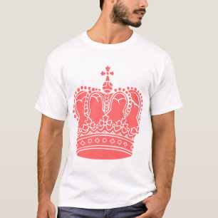Camiseta Coroa Real - Rosa Tropical