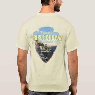 Camiseta Coroa tripla da Virgínia (seta)