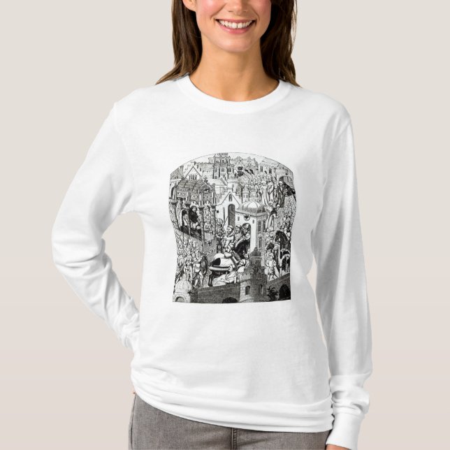 Camiseta Coroação de Charlemagne na cidade de Jerusalem (Frente)