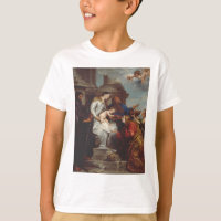 Coroação de Santa Rosália por Anthony van Dyck